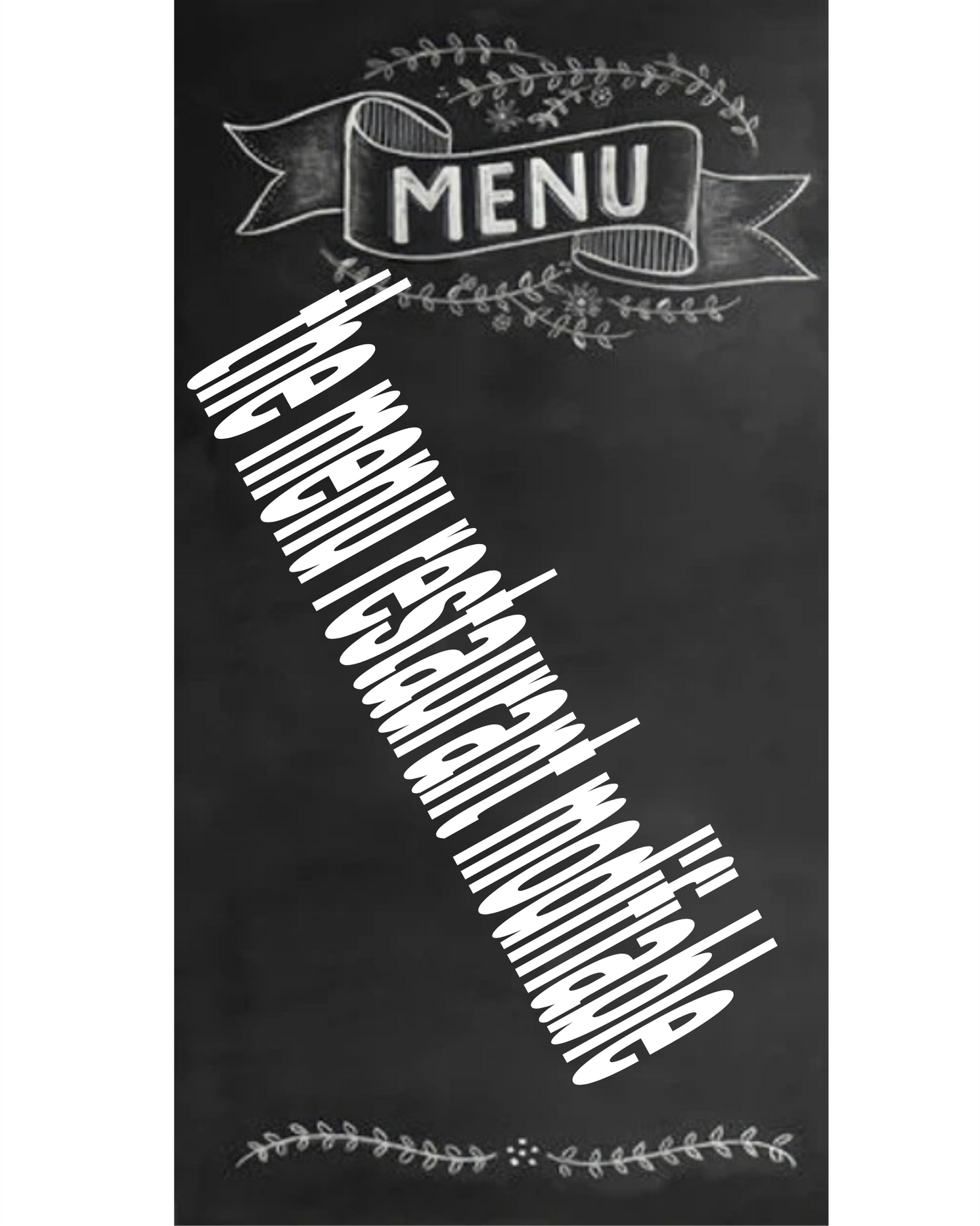 menu restaurant - TheMenuRestaurantModifiable